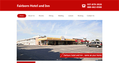 Desktop Screenshot of fairborn-hotel.com